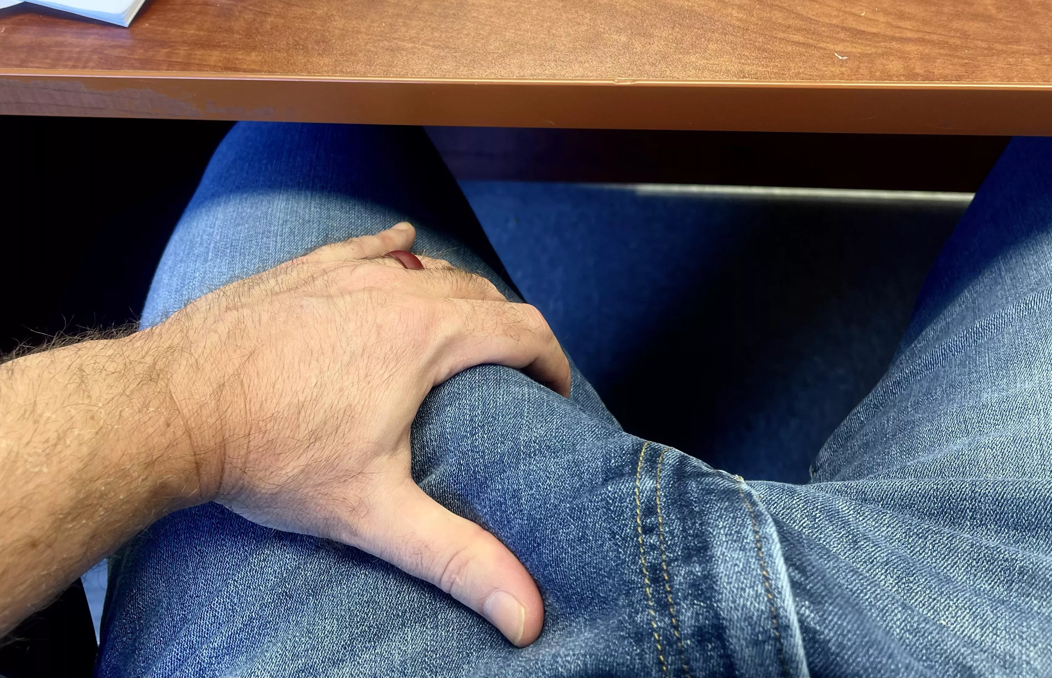 Jeans stretched Jeans stretched