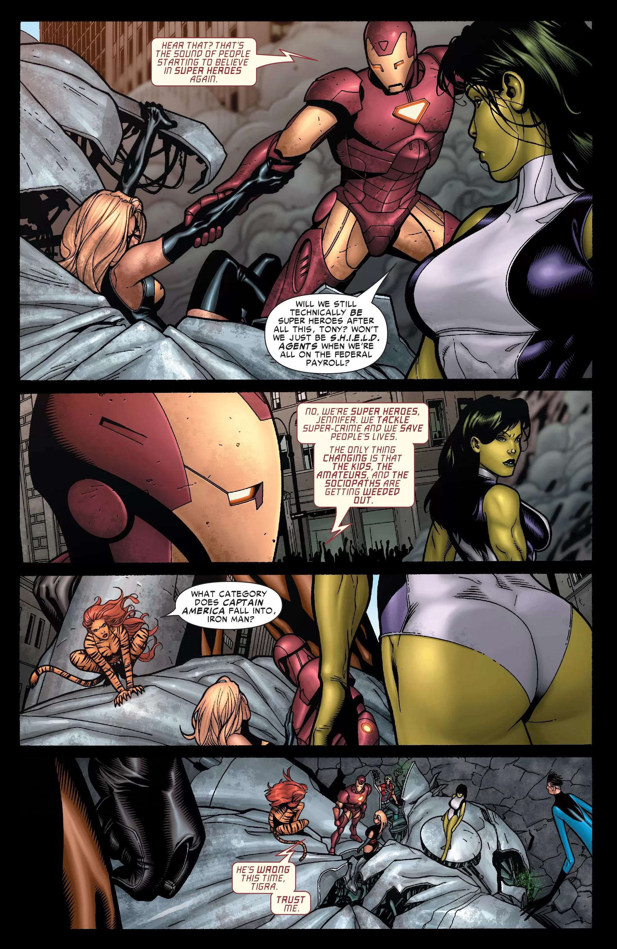 Jennifer Walters. She-Hulk. [Civil War (2006) #2] nudes : ComicPlot | NUDE -PICS.ORG