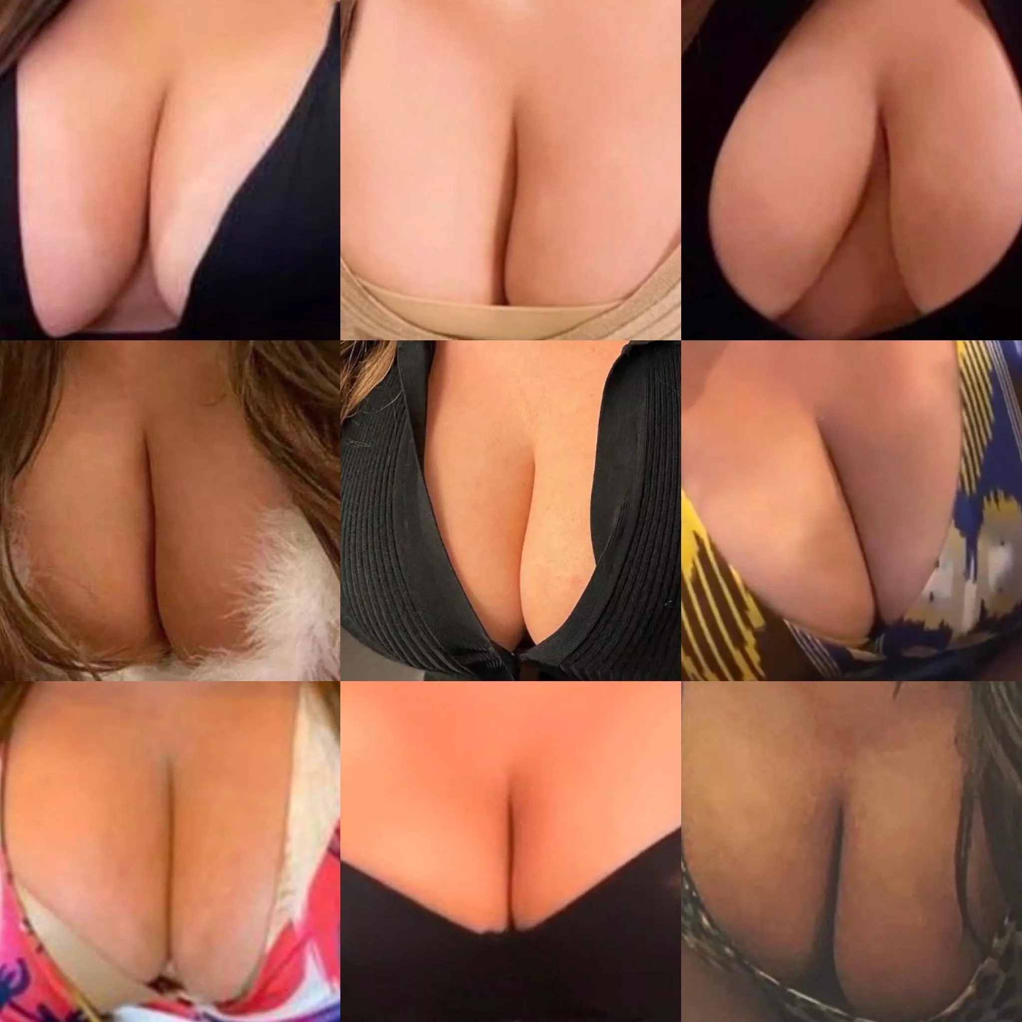 Collage Of Boobs