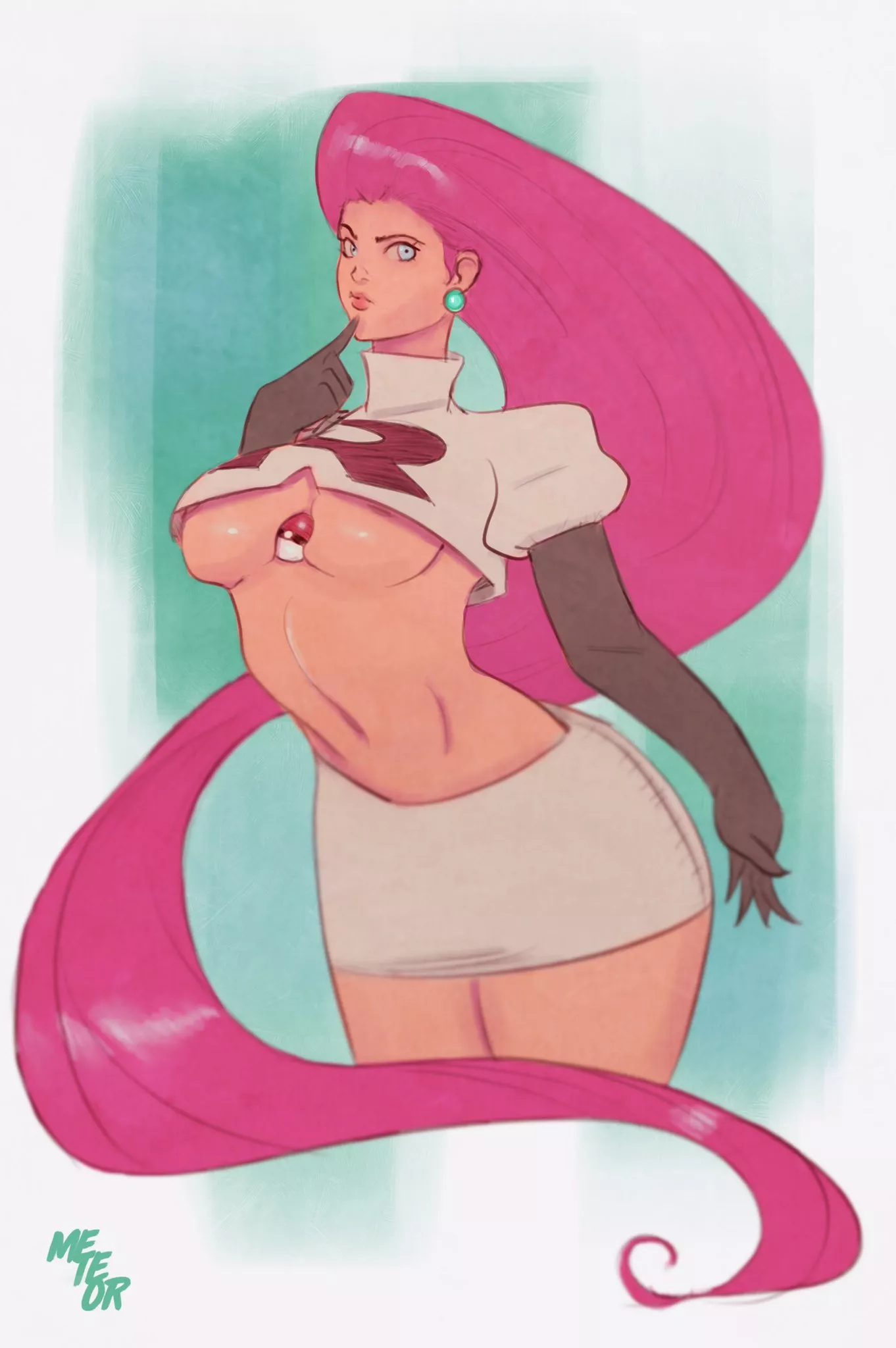 Jesse forgot where she put her pokeball Jesse forgot where she put her pokeball