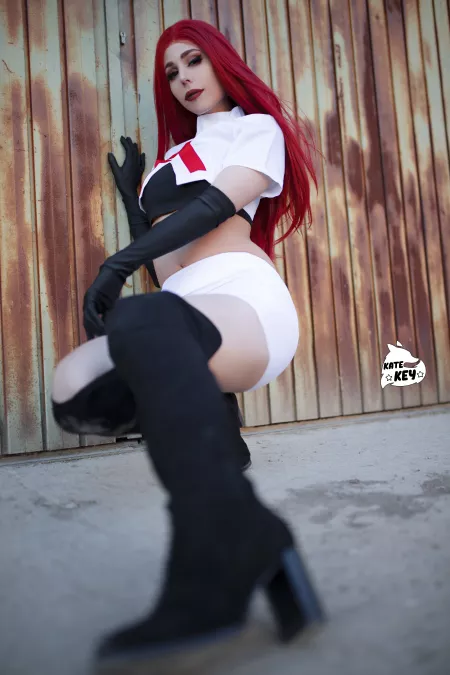 Jessie from Pokémon by Kate Key (self) Jessie from Pokémon by Kate Key (self)