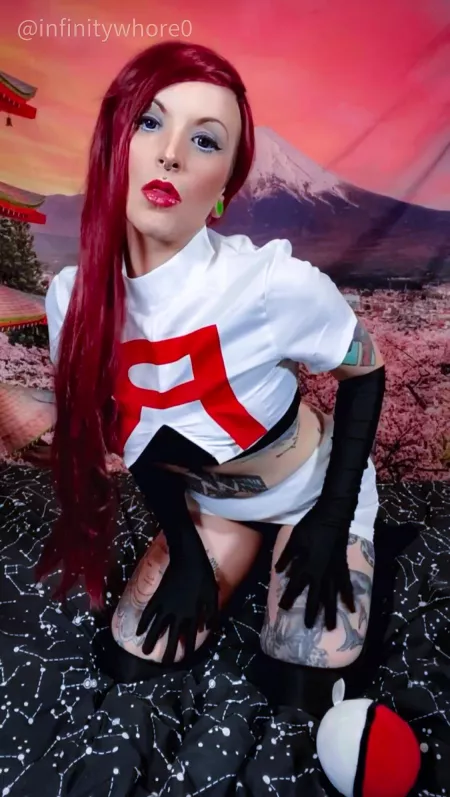 Jessie from Pokémon 🌹 my favourite redhead