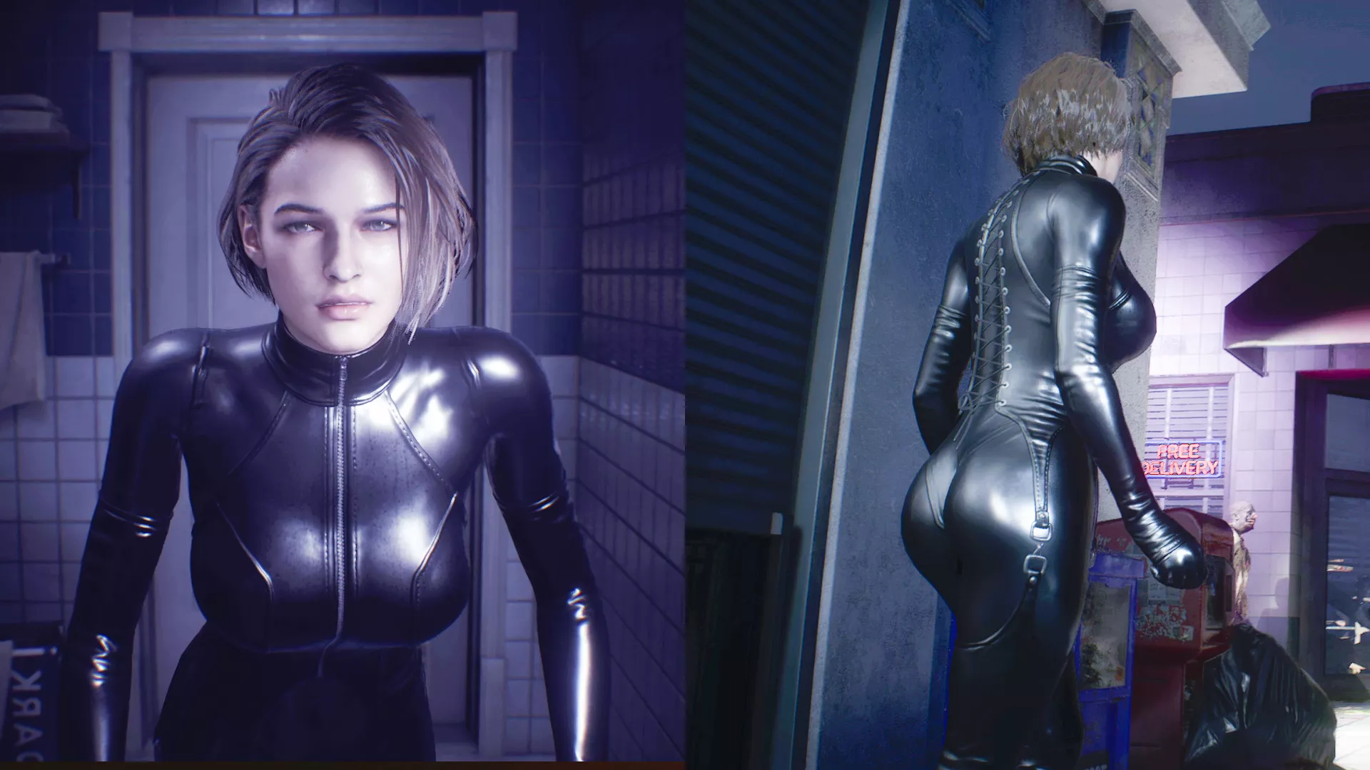 Jill Mod Latex Bodysuit