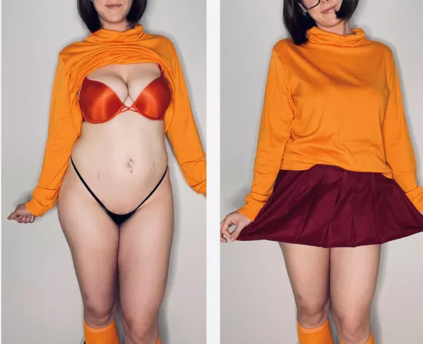 Jinkies! A couple drinks later and I get slutty [OC]