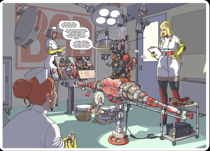 Jo in the institute 8 by Elijahpink