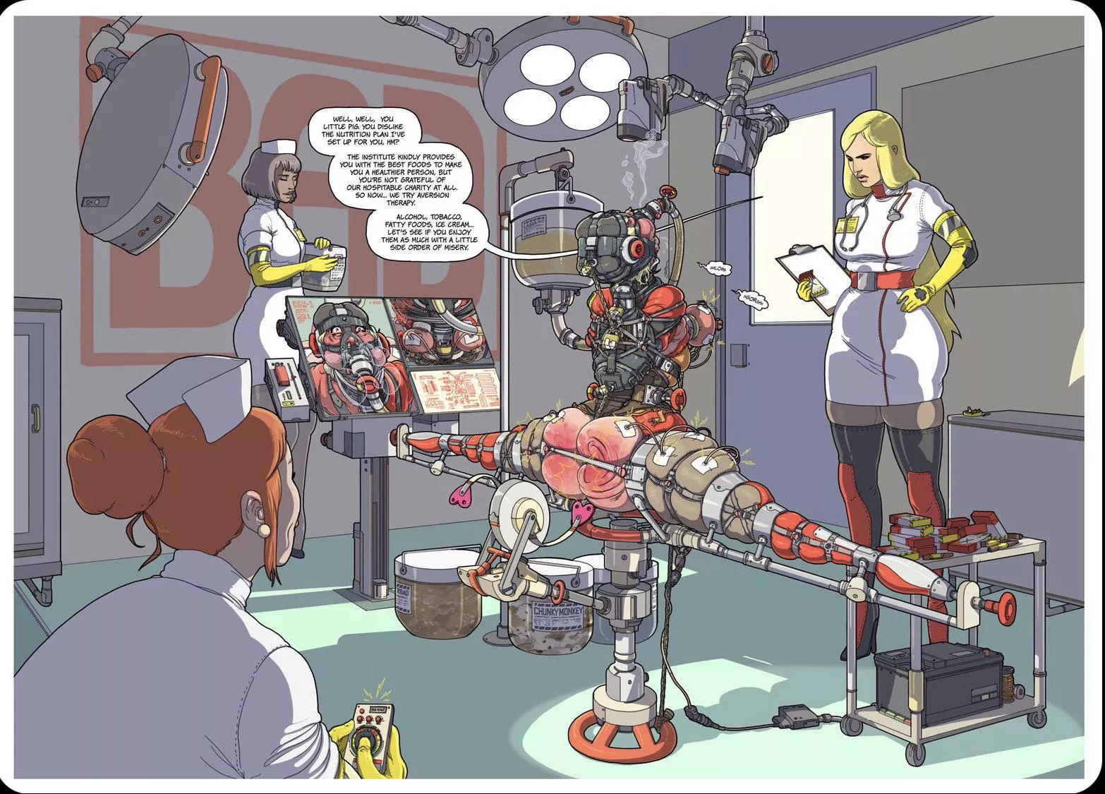 Jo in the institute 8 by Elijahpink