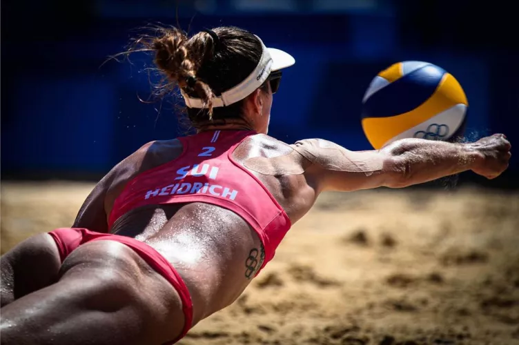 Joana Heidrich - Swiss beach volleyball player Joana Heidrich - Swiss beach volleyball player