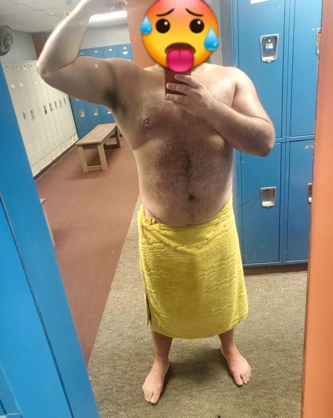 Join me in the steamroom? Join me in the steamroom?