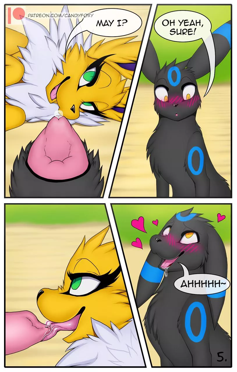 Jolteon x Umbreon part 5 Jolteon x Umbreon part 5