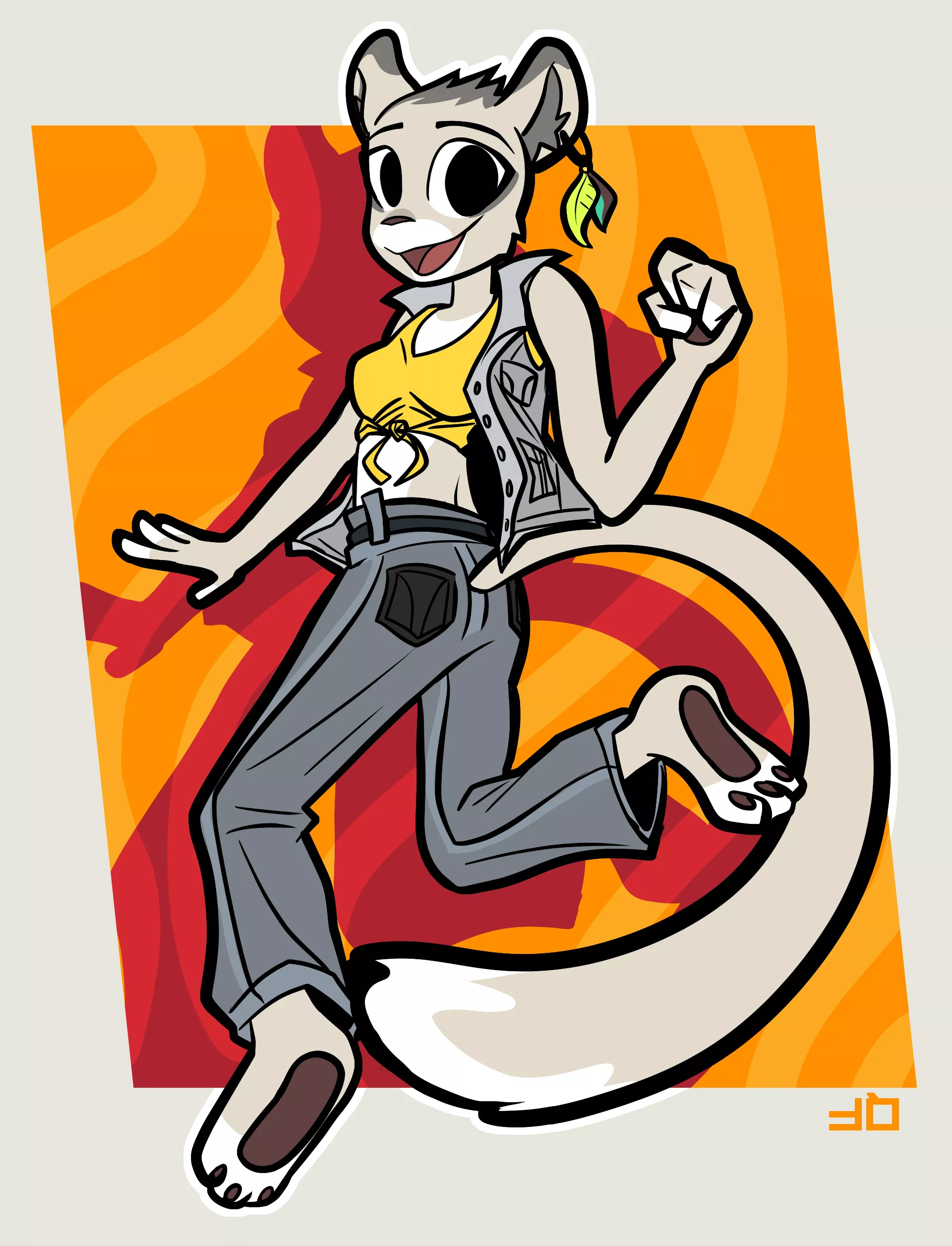 joyful lioness [by me] // commission