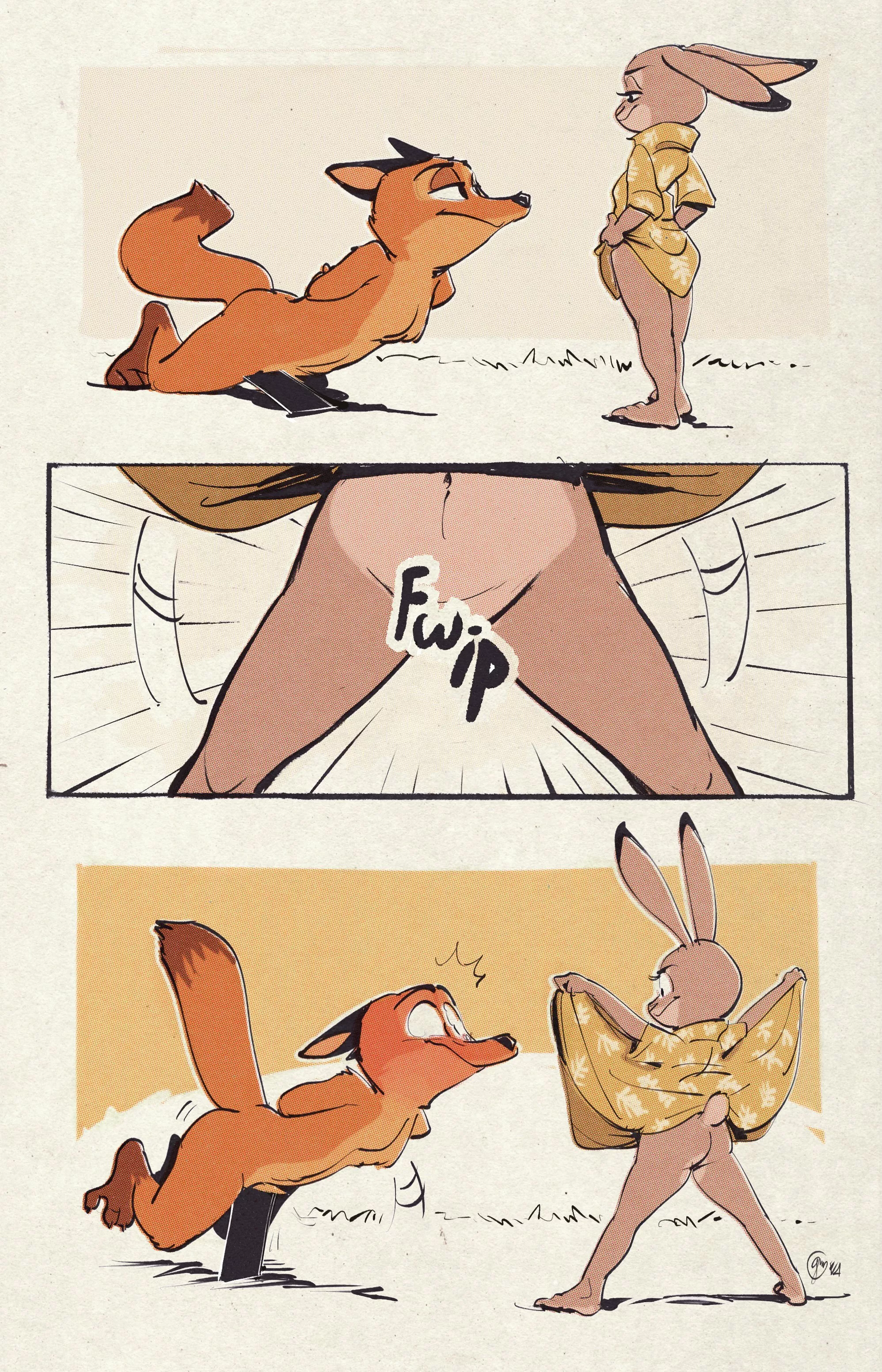 Judy Helps Nick With His Pushups...Hands Free... [edtropolis]