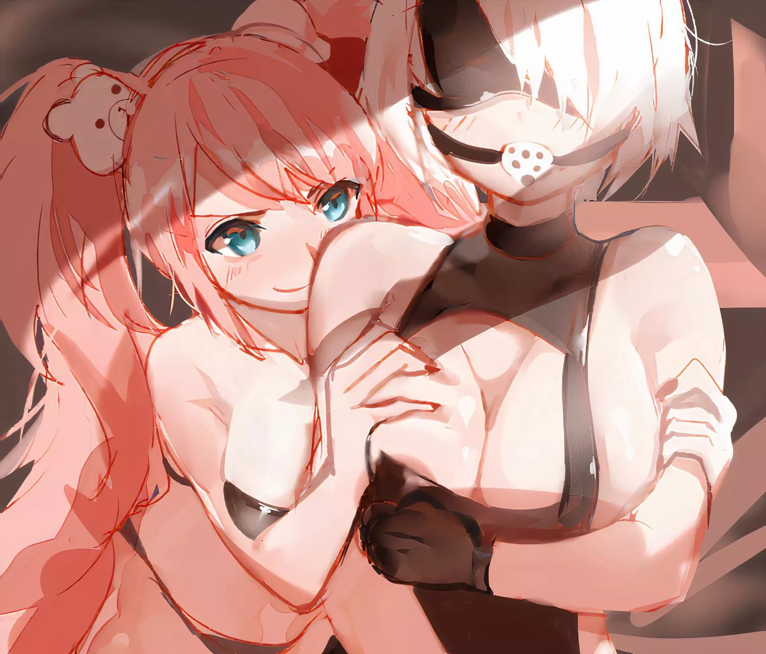 Junko captured a sexy robot girl [Danganronpa/Nier Automata]