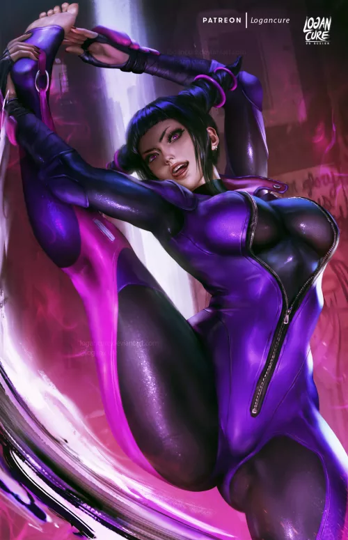 Juri Han Leg Lift (Logan Cure) [Street Fighter]