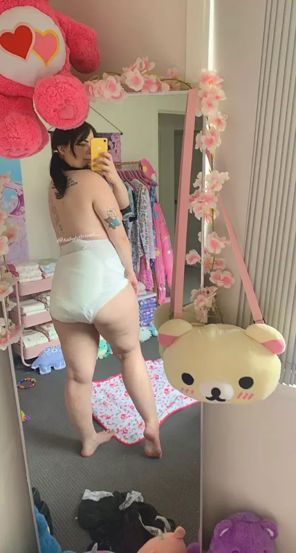 just a big diaper baby