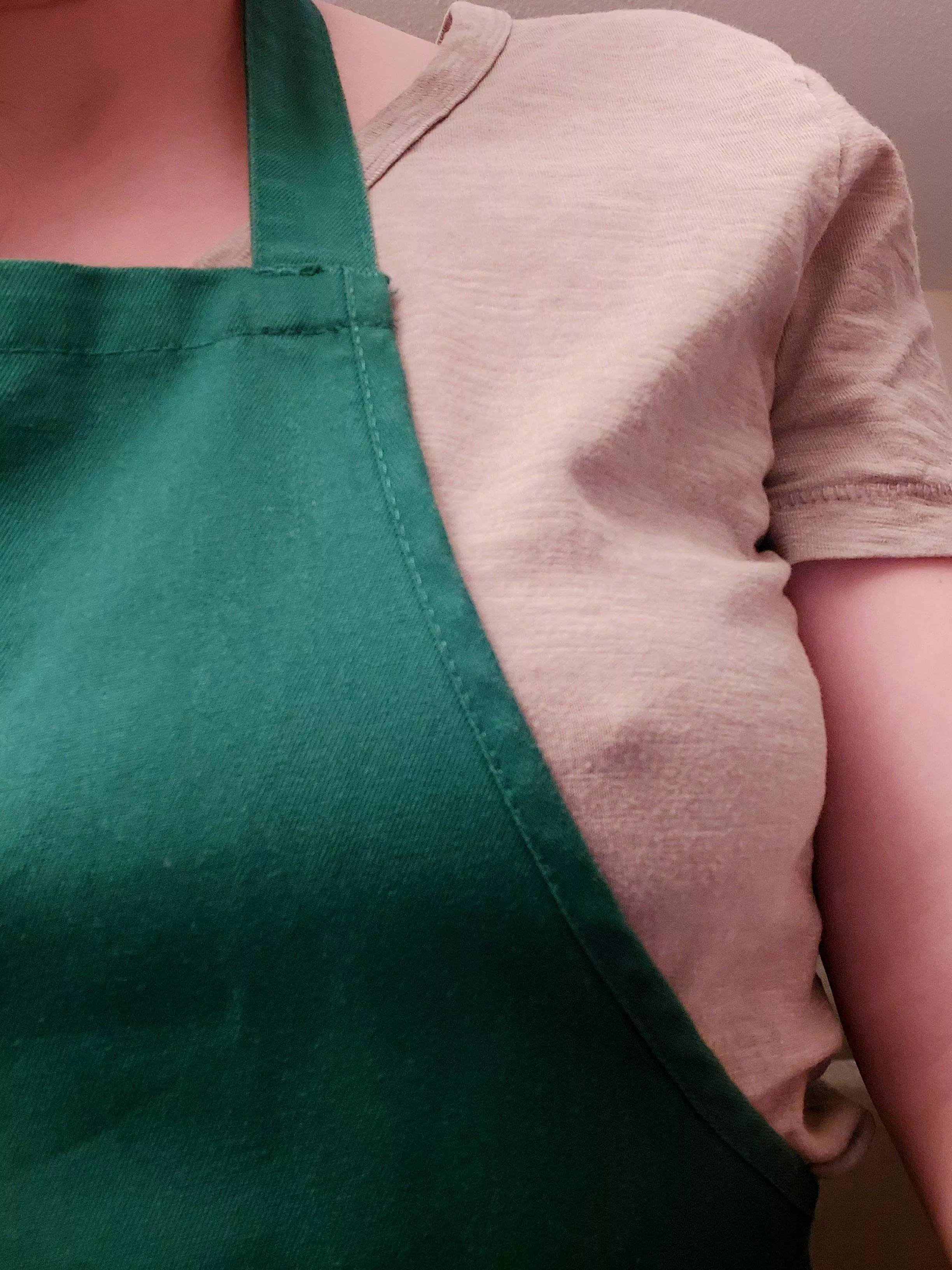 Just a braless barista