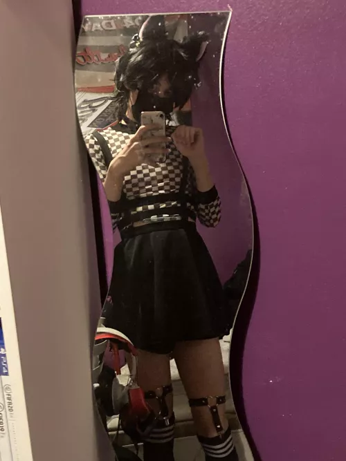 Just a casual alt catboy, sorry for bad pic