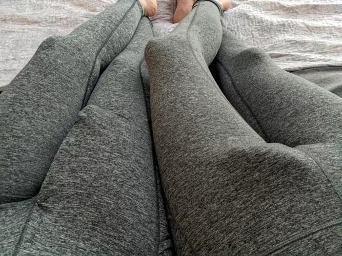 Just a couple of girls with their bulges