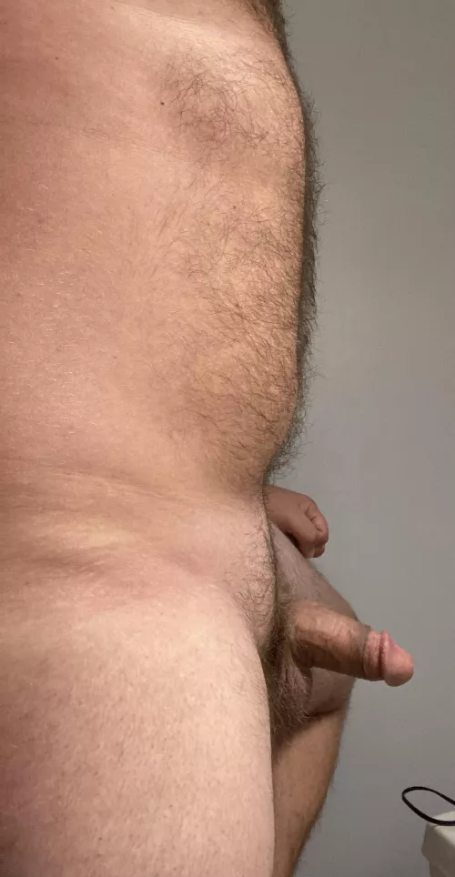 Just A Dad Getting Ready For Work. May Need Some Help With This Half Chub Though 😉