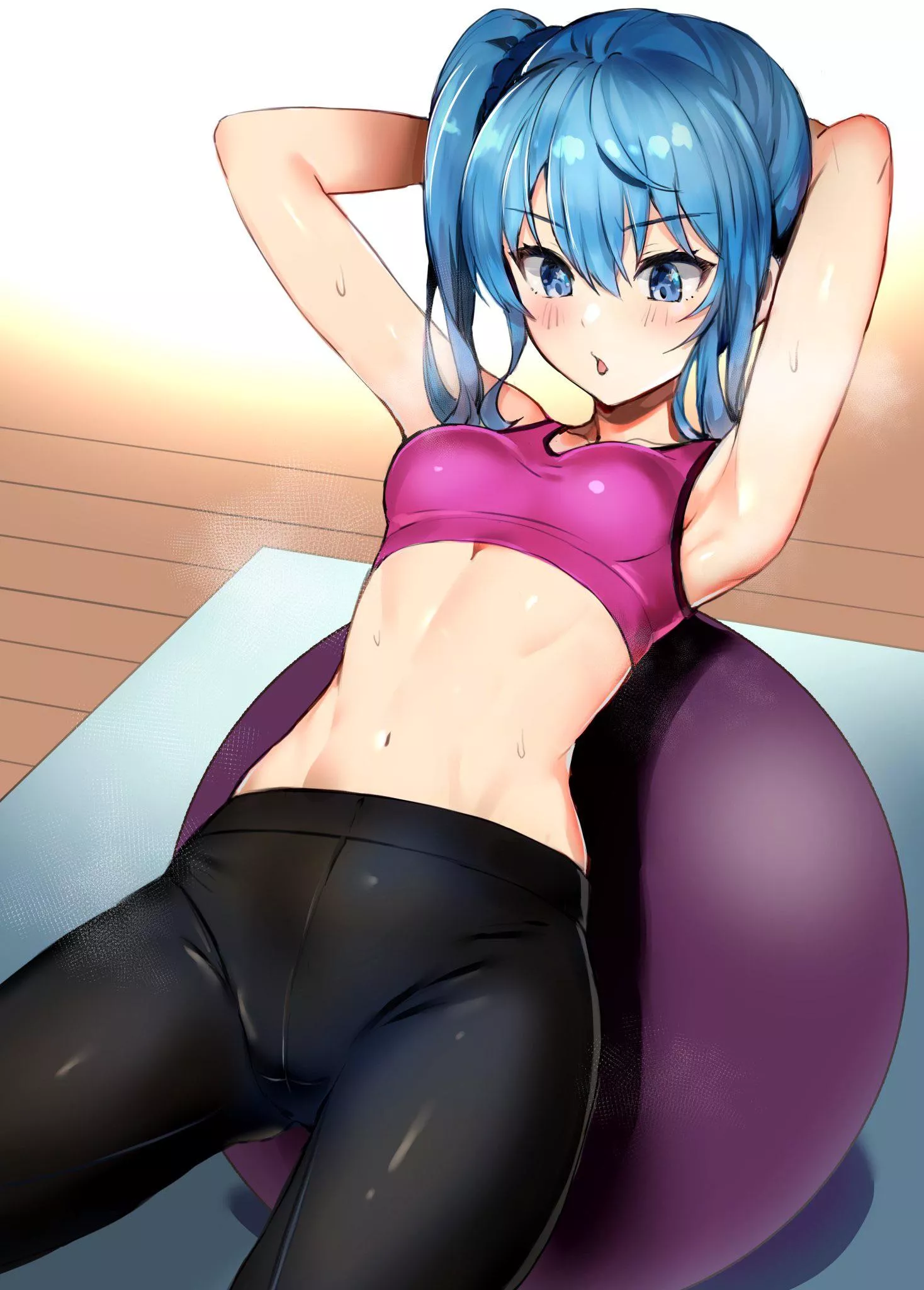 Just a few more reps~ Just a few more reps~