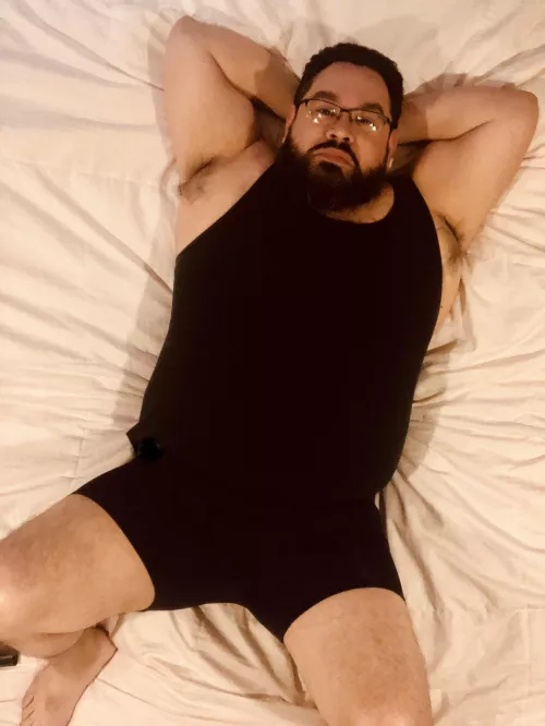 Just a guy and his Calvins.