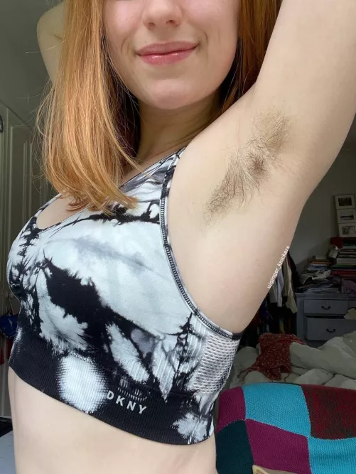 Just a hairy girl living in a hairless world