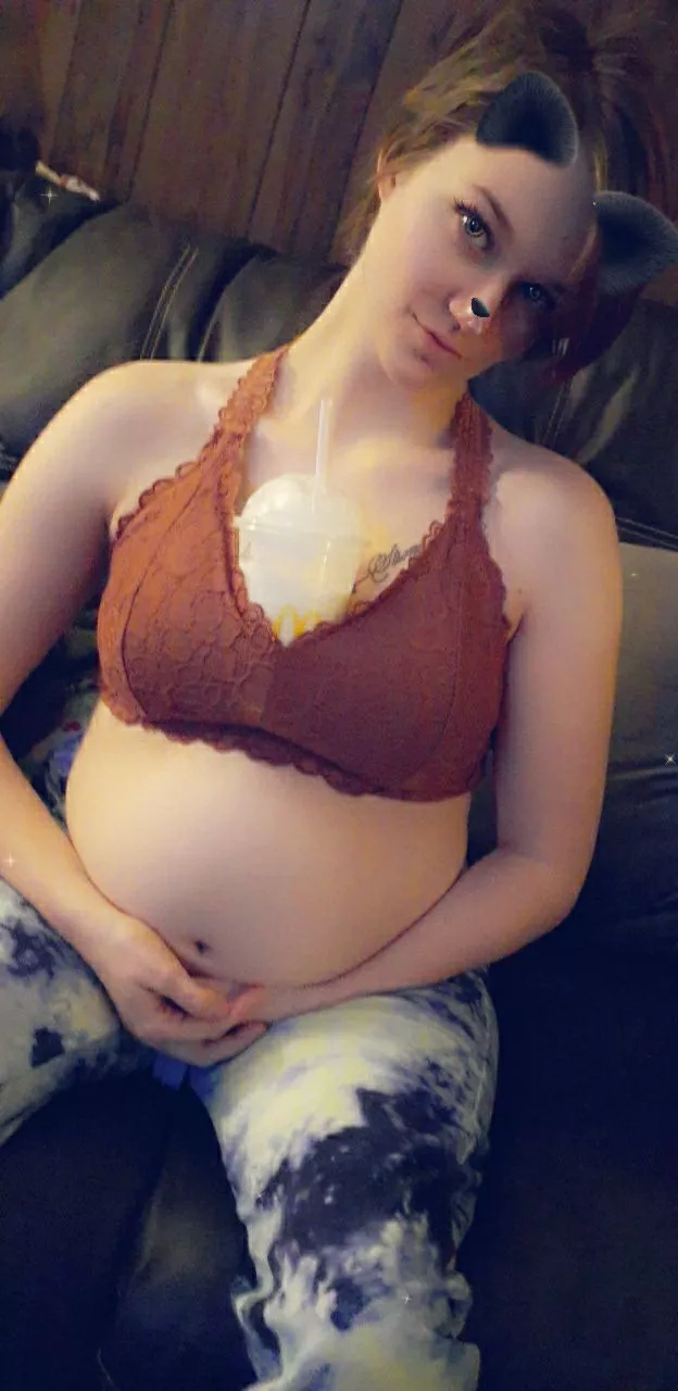 Just a little midnight snack for babe Just a little midnight snack for babe