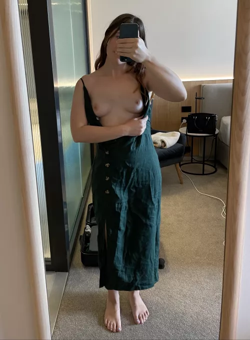 Just a little mirror selfie tease for you Just a little mirror selfie tease for you