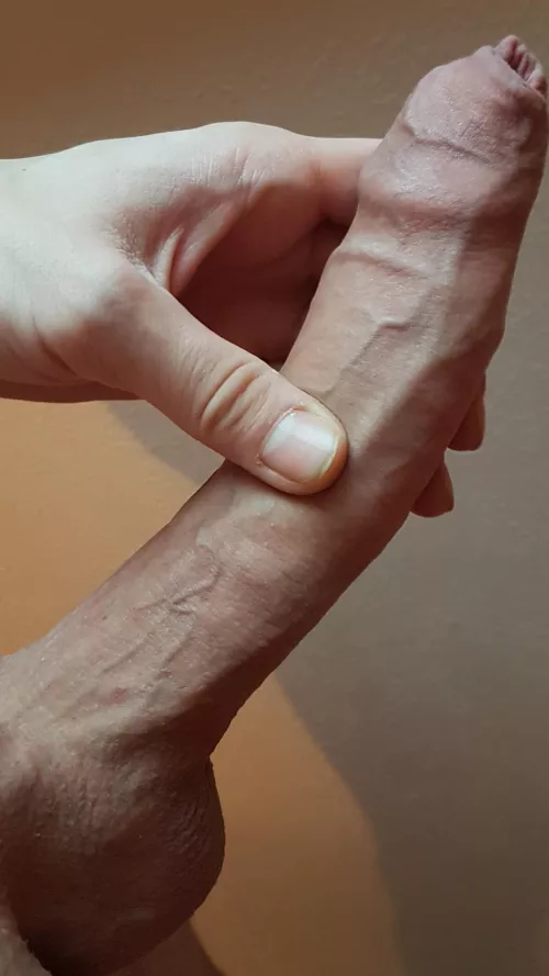 Just a quick pic of my foreskin