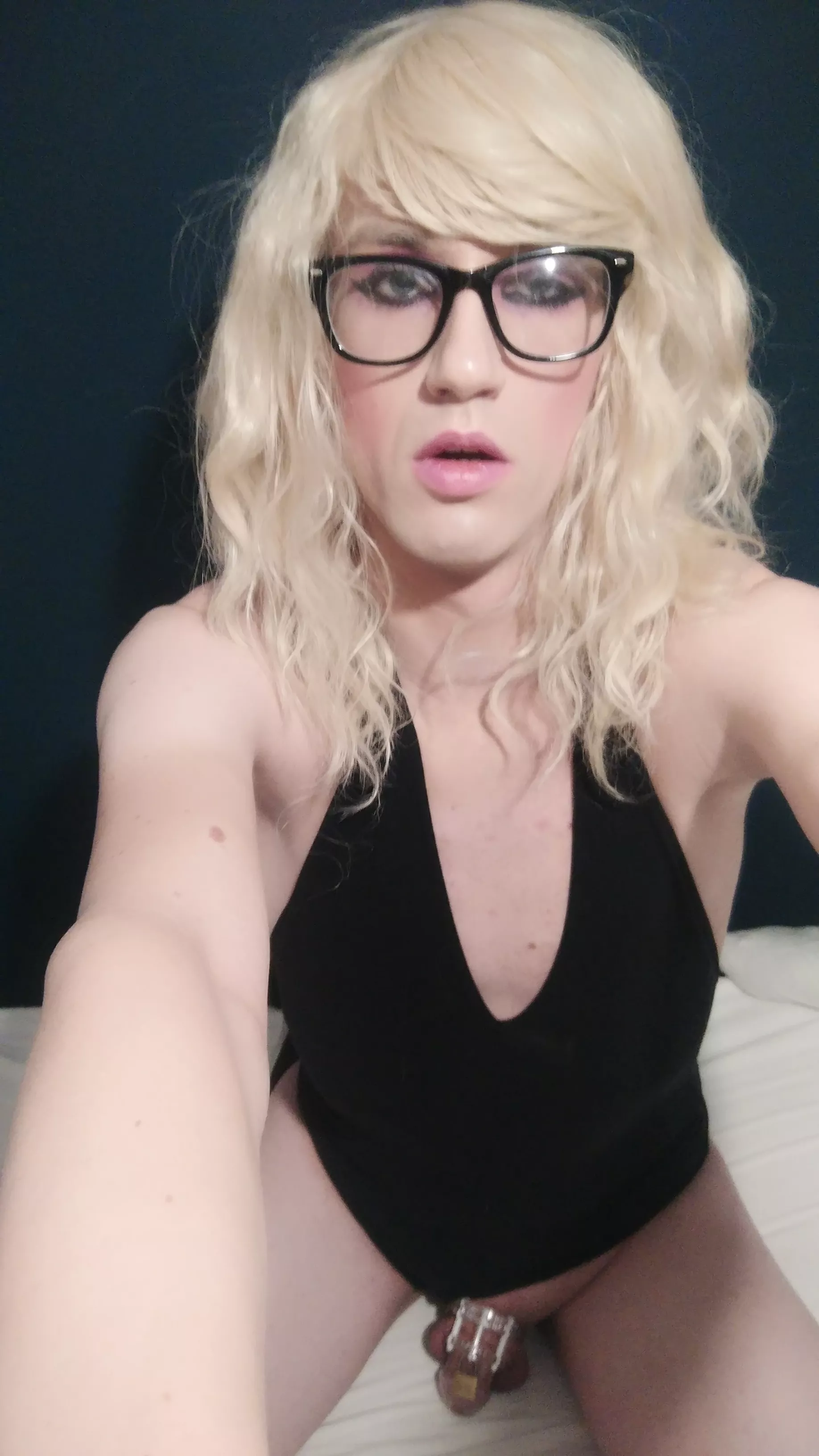 Just a sissy little white boi trying to learn her place in the world