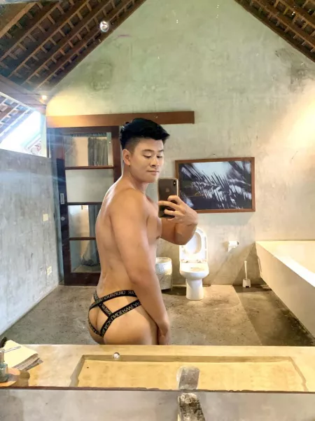 Just bought a cute jockstrap but I think itβs too small for me