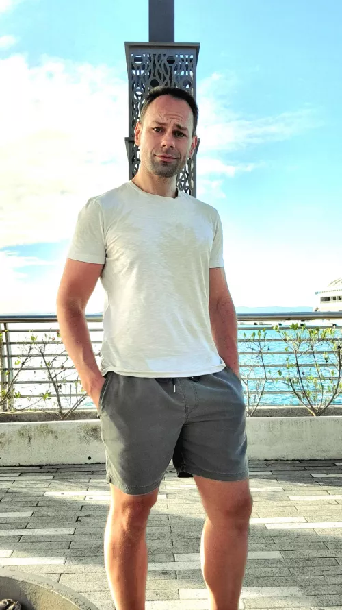 Just casually taking selfies while on vacation. Just casually taking selfies while on vacation.