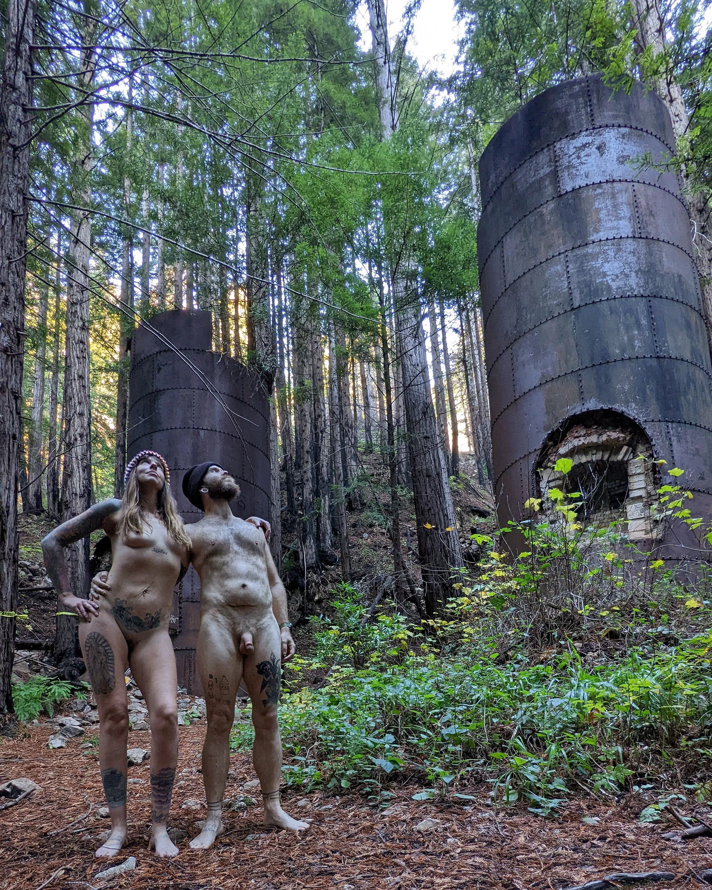 Just checking out the kilns. Just checking out the kilns.