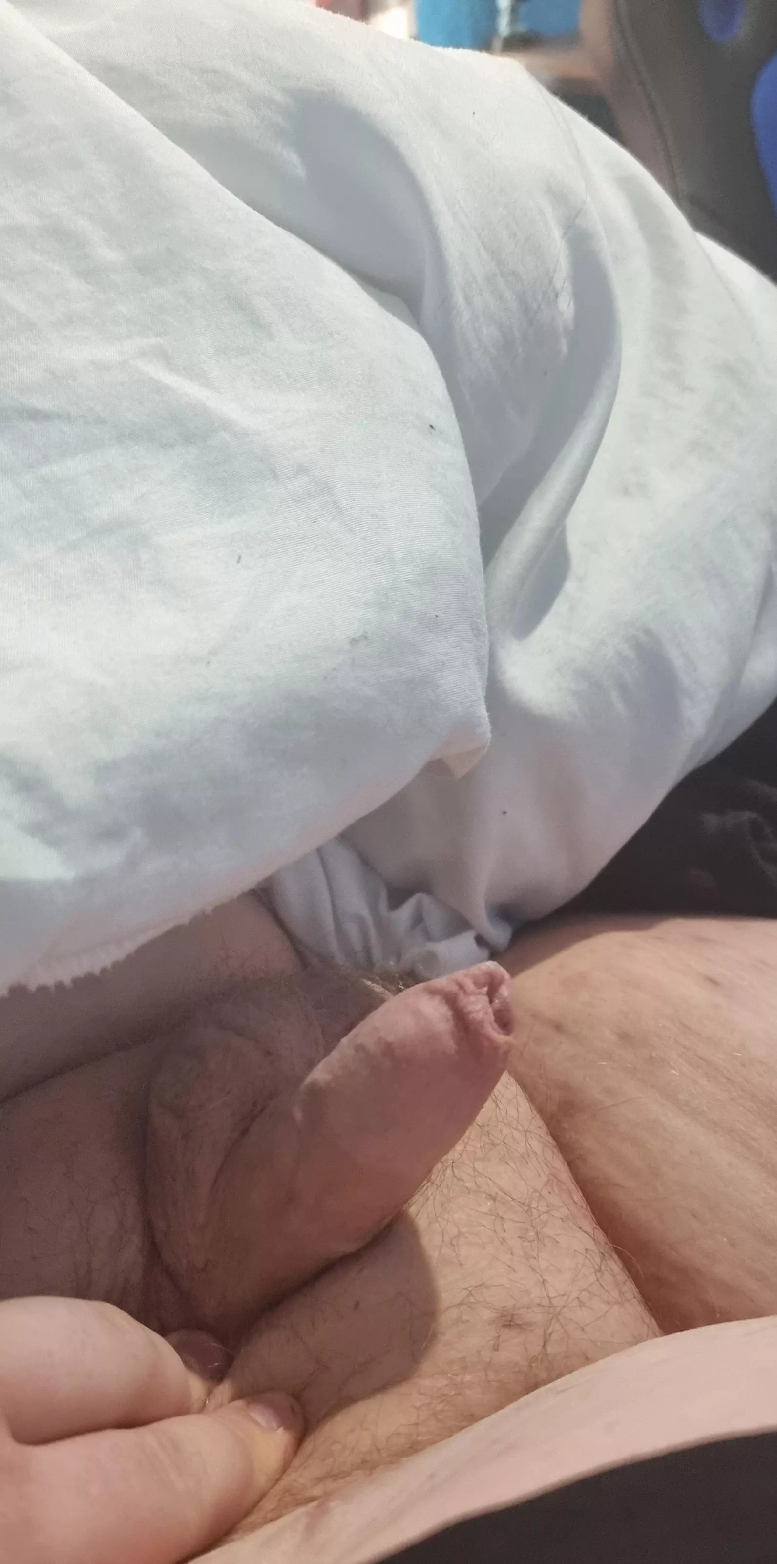 Just chilling with tiny (19) dms open