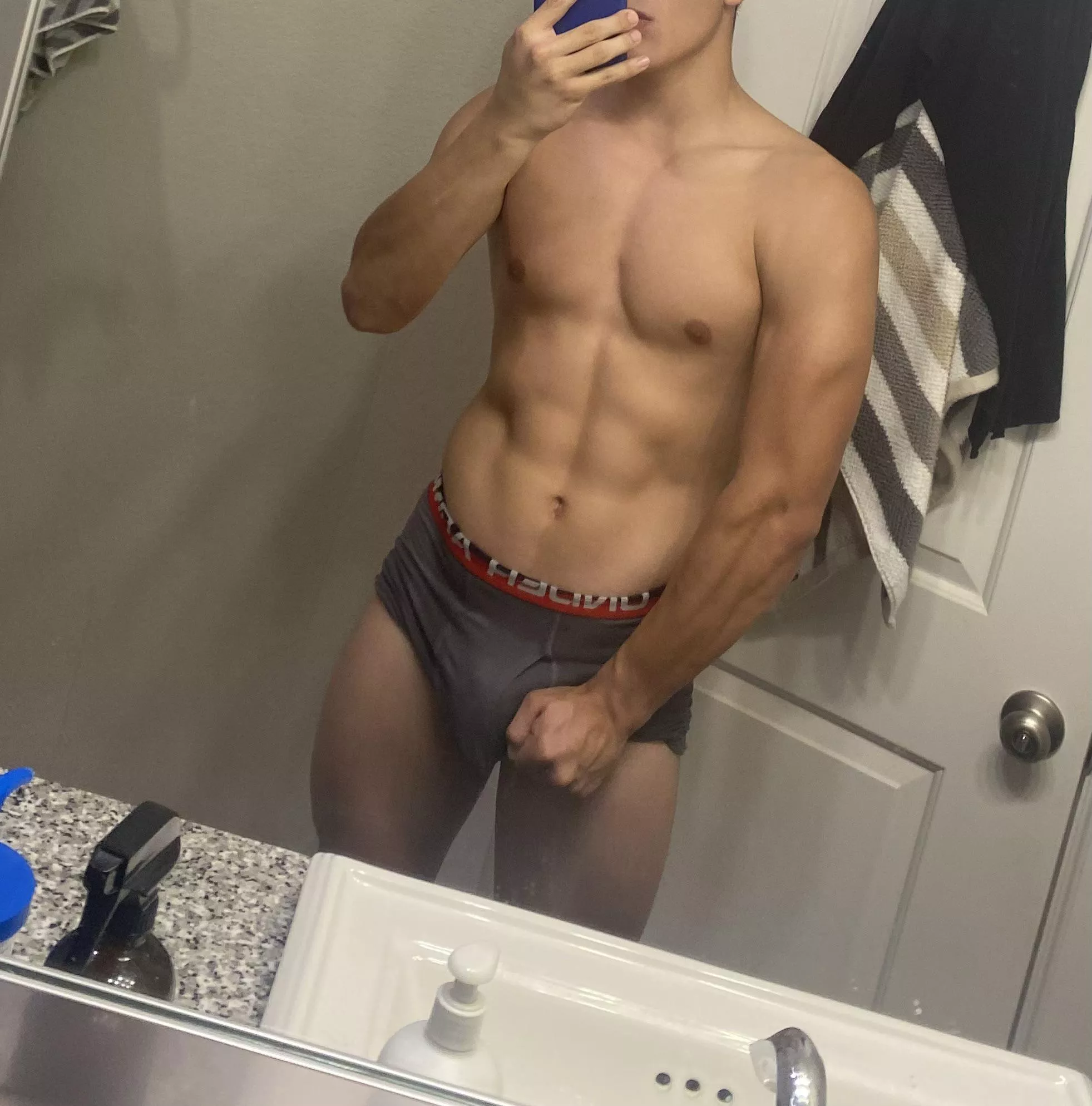 Just finished a workout :D