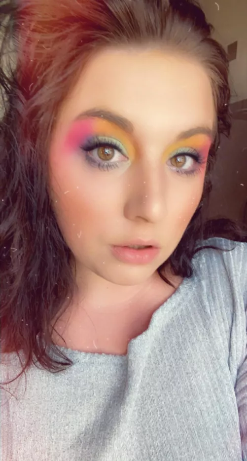 Just finished my new look with the Hipdot spongebob palette. Whatcha think ? Just finished my new look with the Hipdot spongebob palette. Whatcha think ?