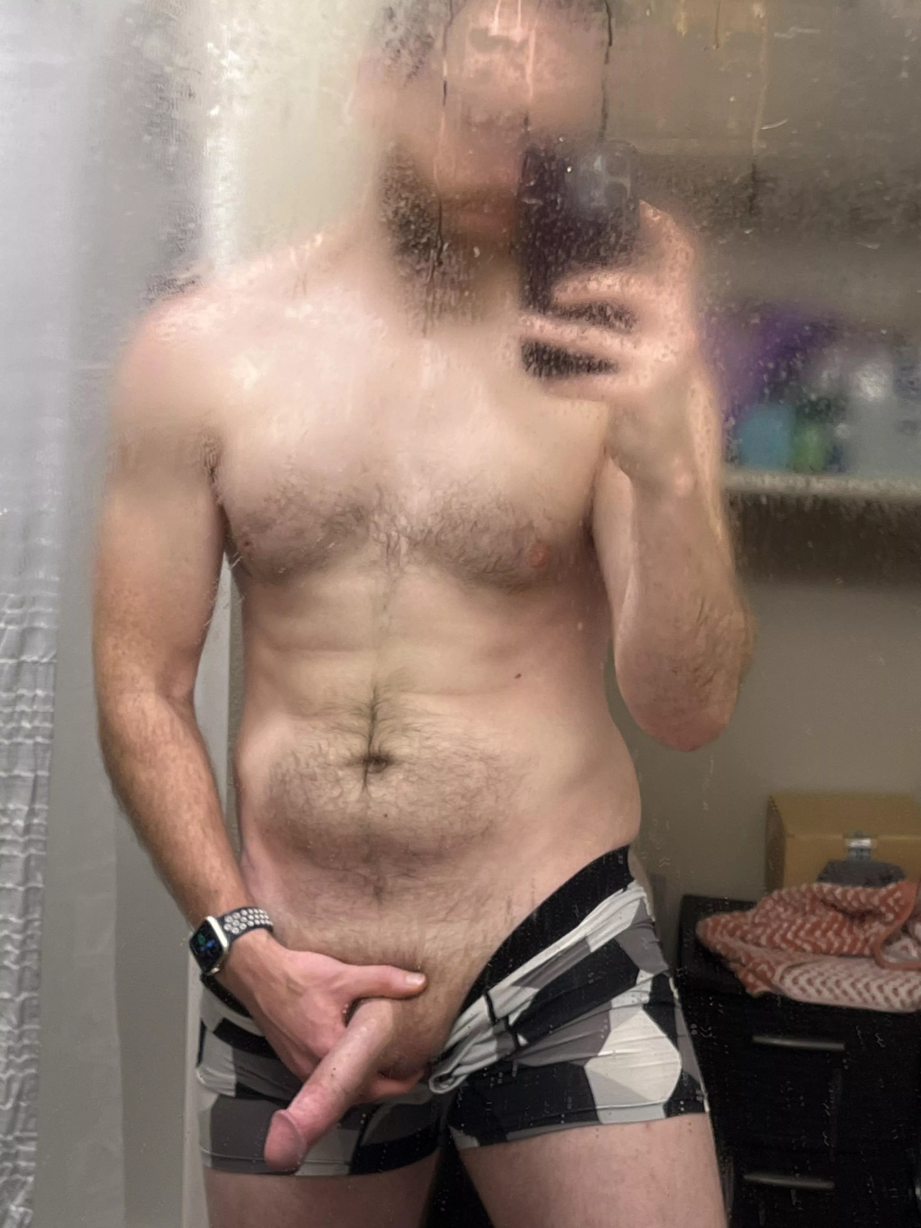 Just finished my workout. Now I need to finish myself