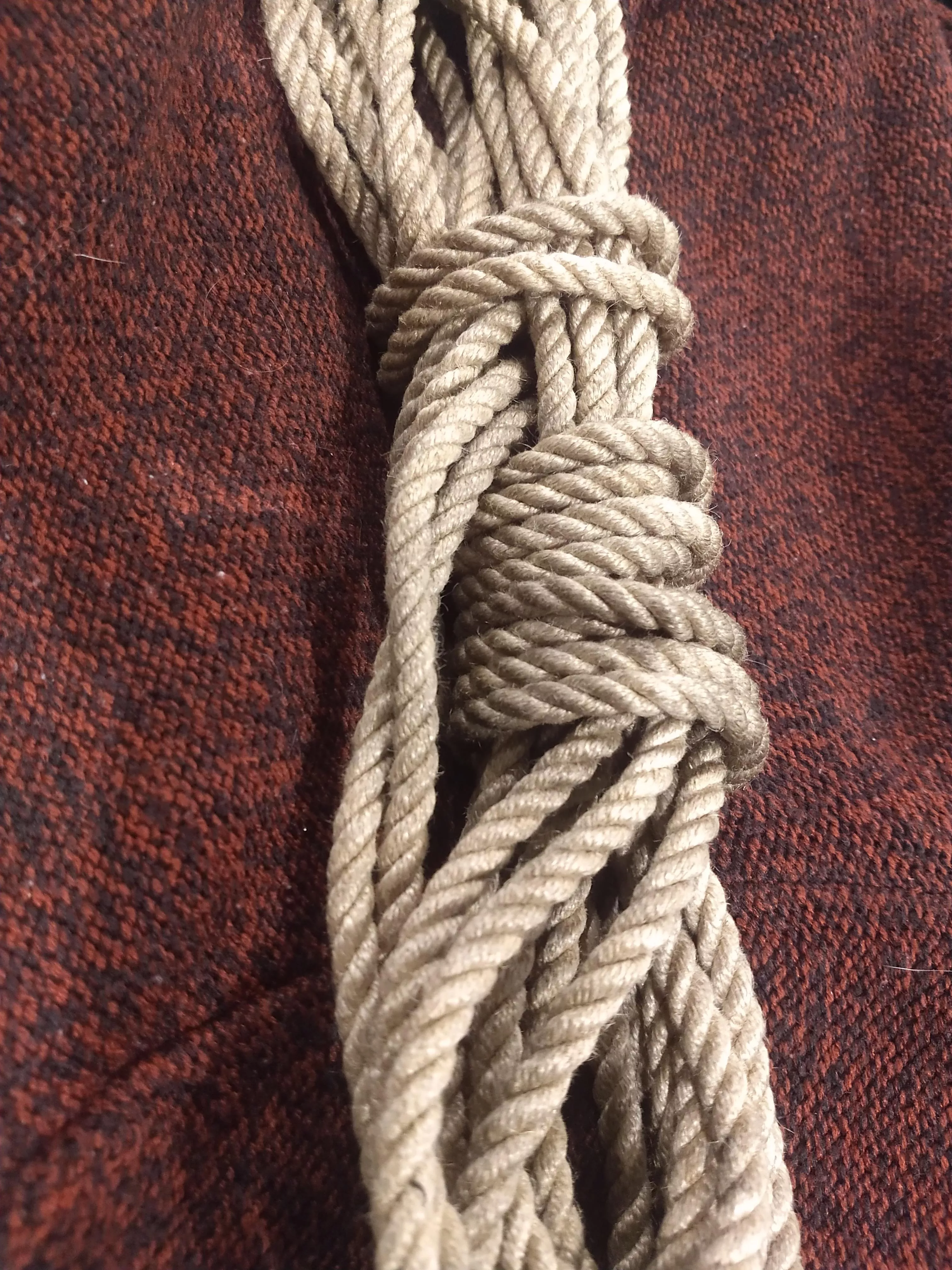 Just finished treating my first rope and can't wait to start tying knots!