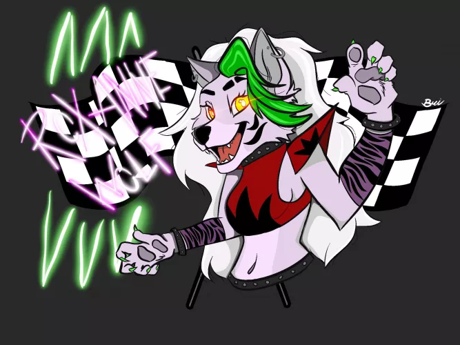 Just getting into furry art! This is my fav character from FNAF. I hope you guys enjoy! :)