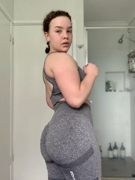 Just got back from a run 💦💦