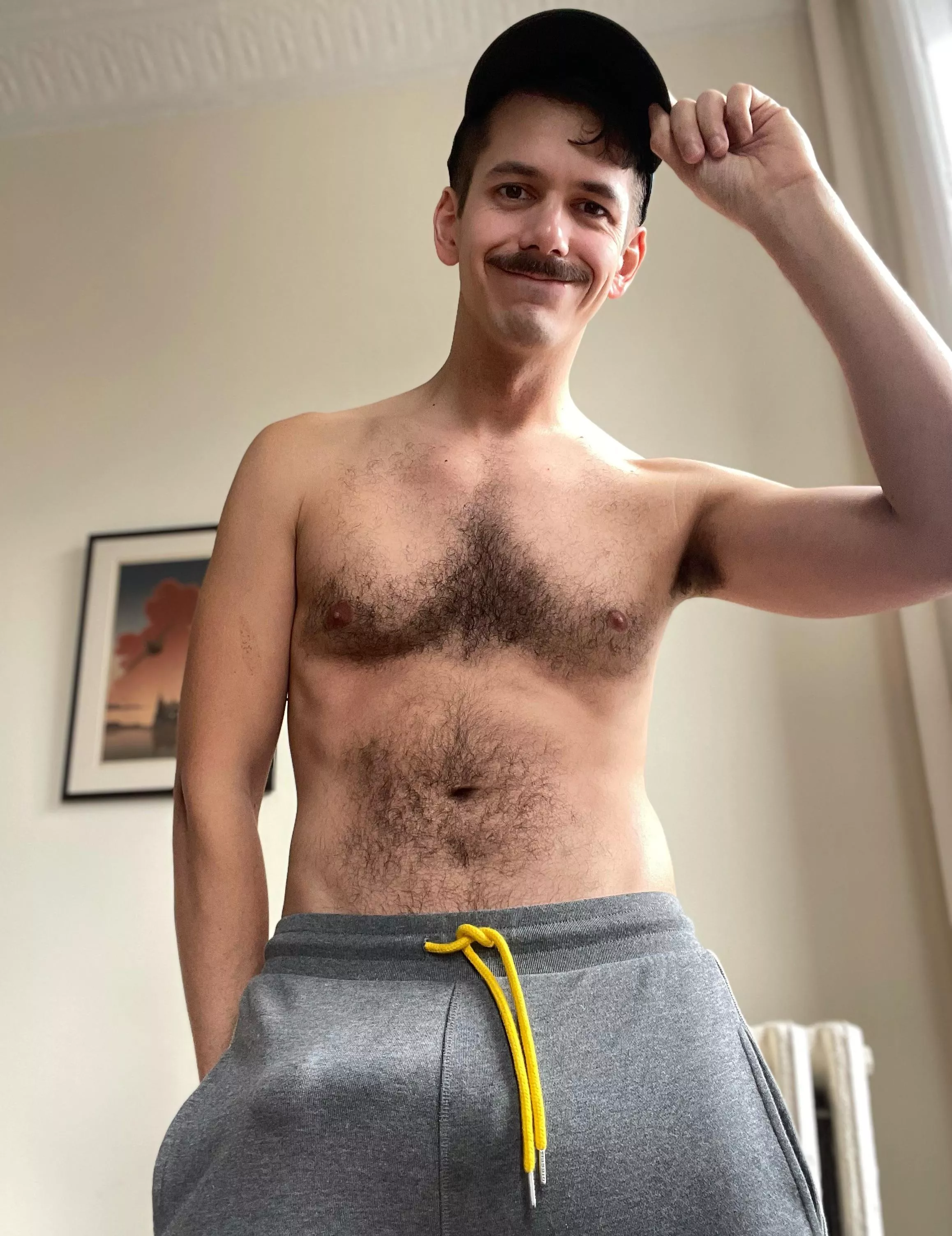 Just got my first gray sweatpants