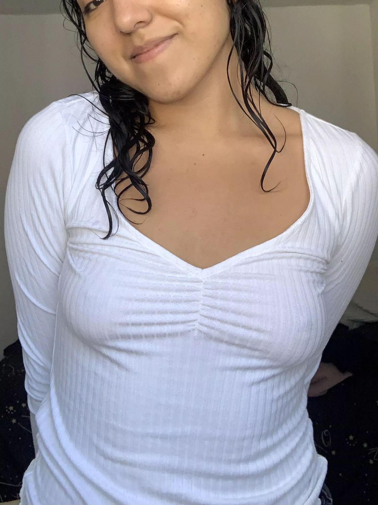Just got out of the shower 😉 Just got out of the shower 😉