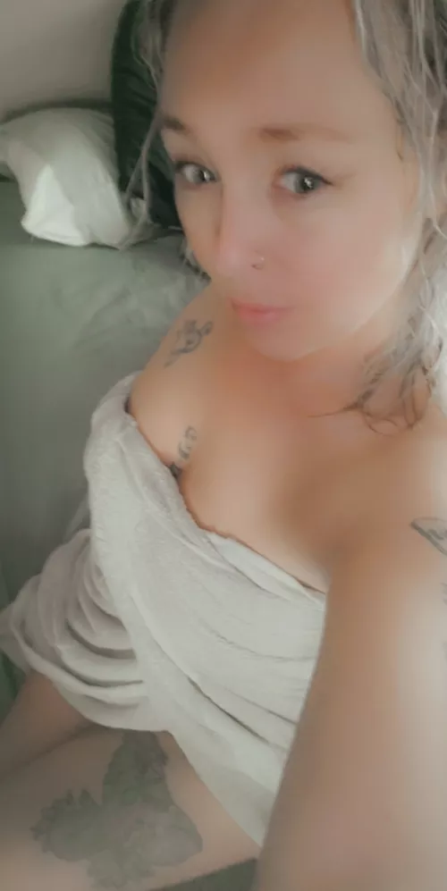 Just got out the shower. Wanna help me get dirty again?