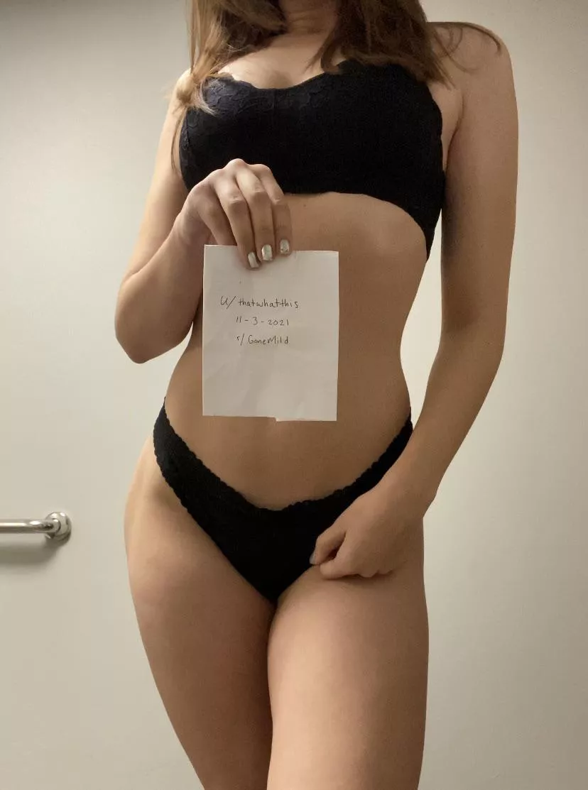 Just got verified! Guess I’m really in this now (F) Just got verified! Guess I’m really in this now (F)