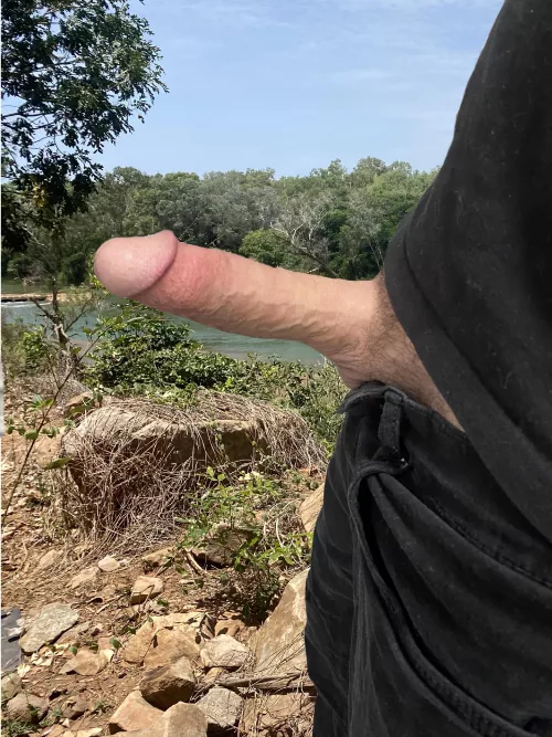 Just great to be out doors