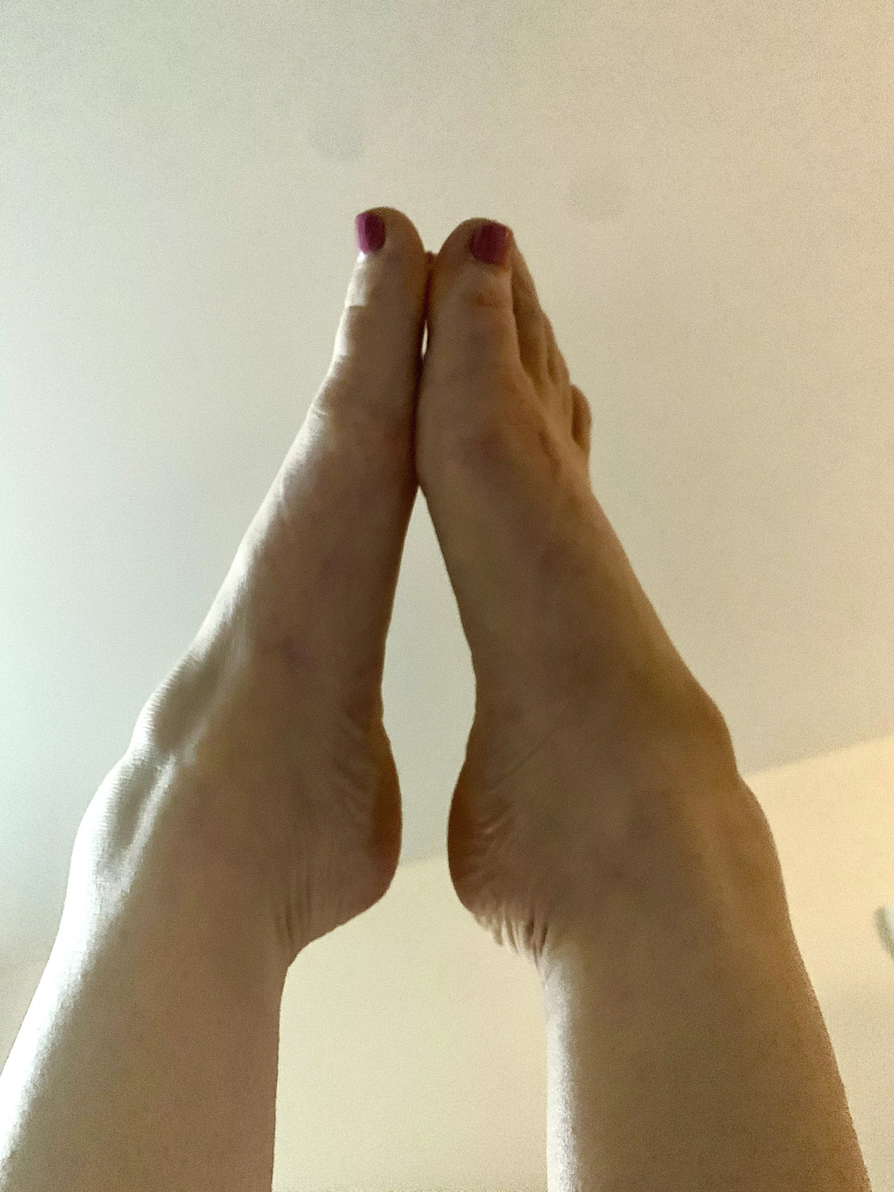 Just hanging out, upside down in my yoga headstand…