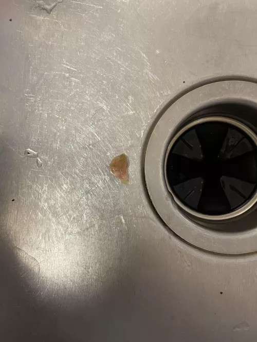 Just hocked this thing up from way back in my left nostril. Disgusting and hard!