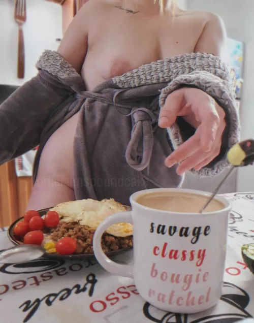 Just how I like it...filled to the rim 😏