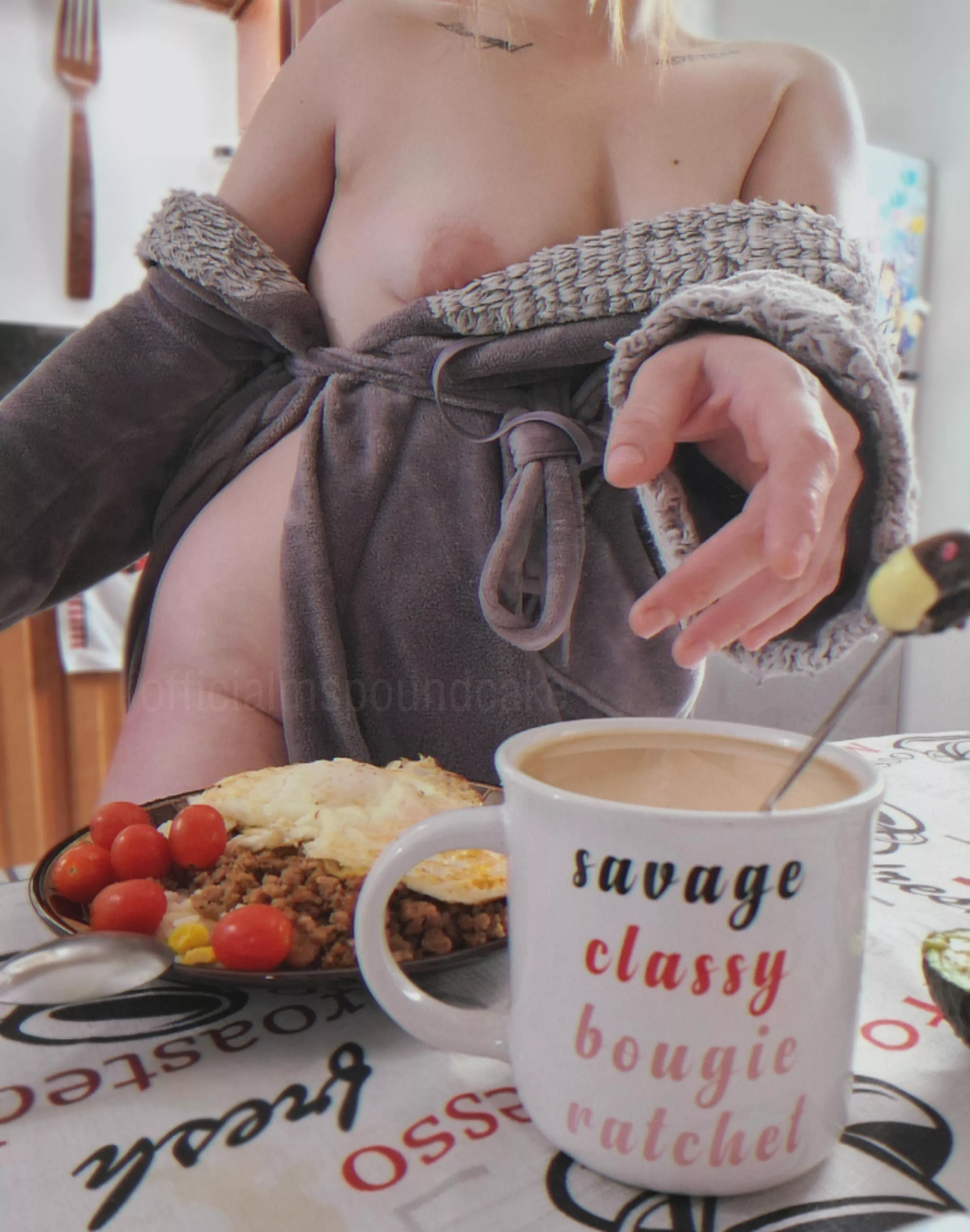 Just how I like it...filled to the rim 😏