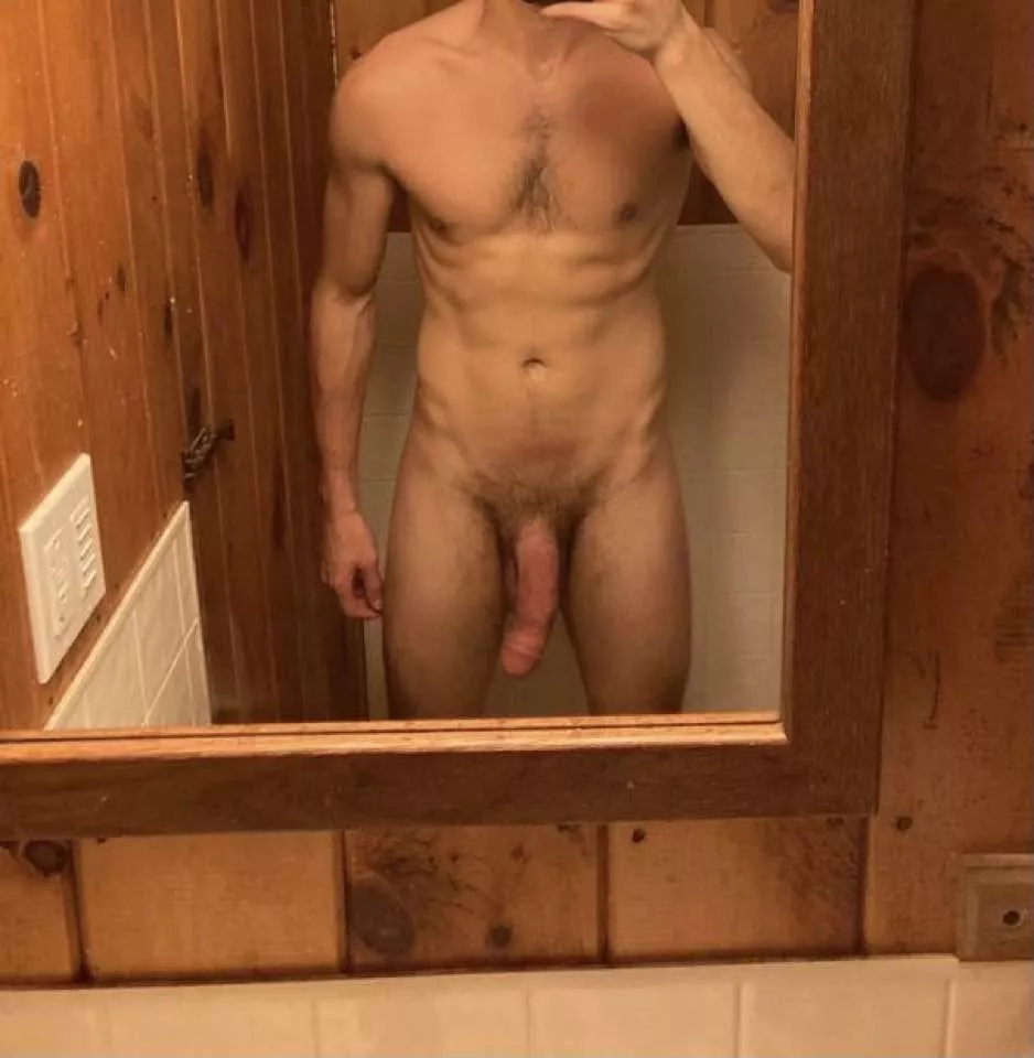 Just imagine it rock hard and inside of you