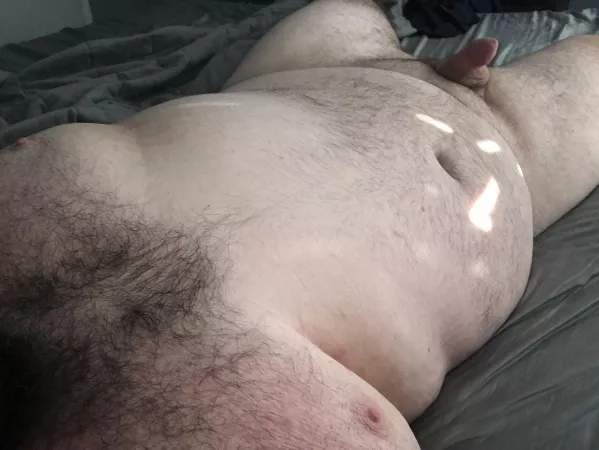 Just lounginβ this morning